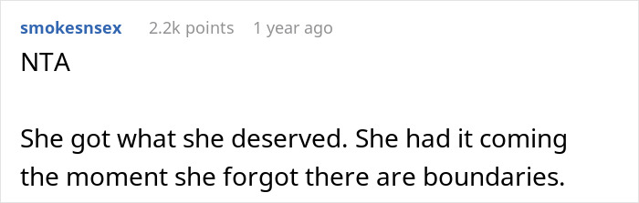 Screenshot of a Reddit comment discussing boundaries in a story about a friend’s boyfriend and body count exposure. Screenshot of a Reddit comment discussing boundaries in a story about a friend’s boyfriend and body count exposure.