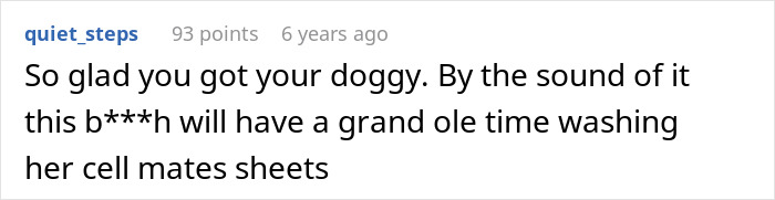 Comment on owner’s loud revenge after lady shamelessly steals husky, showing she messed with the wrong dog. - 47