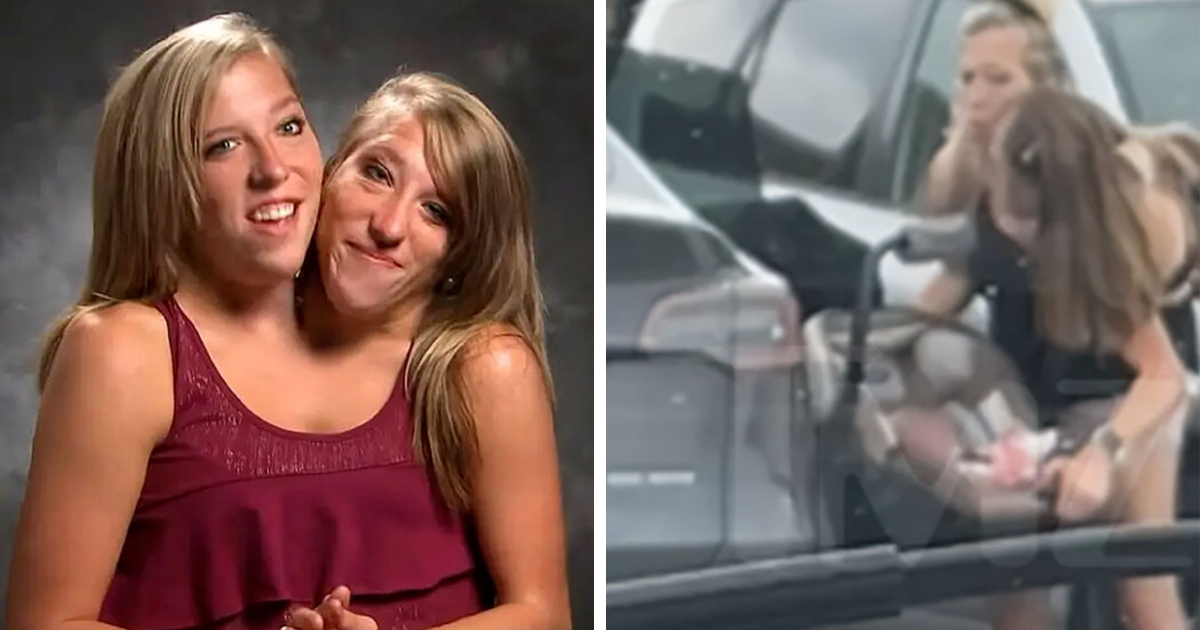 Las siamesas Abby y Brittany Hensel causan revuelo tras ser vistas con un bebé recién nacido