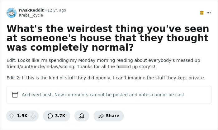 36 People Reveal Home Visits That Left Them Wondering If They Were On A Hidden Camera Show - 1