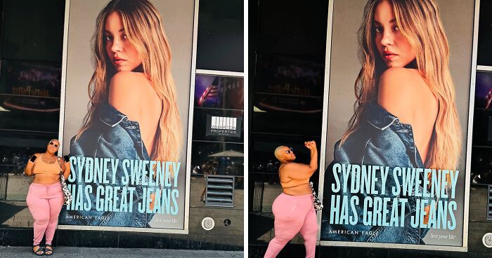 Influencer Slammed For Flipping Off Sydney Sweeney Ad, Making “Racist” Commentary In Viral Post