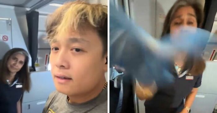 Man Caught Vaping On Plane Gives Bizarre Excuse After Fight With Flight Attendant