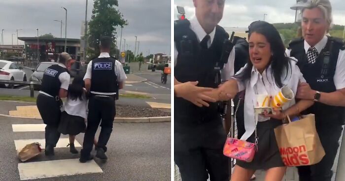 Massive Outrage After McDonald’s Calls Cops On 13YO School Girl Over New Policy