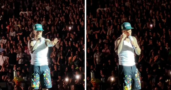 Singer Abruptly Stops Concert After Spotting ‘Irresponsible’ Mom—His Next Words Divided The Internet