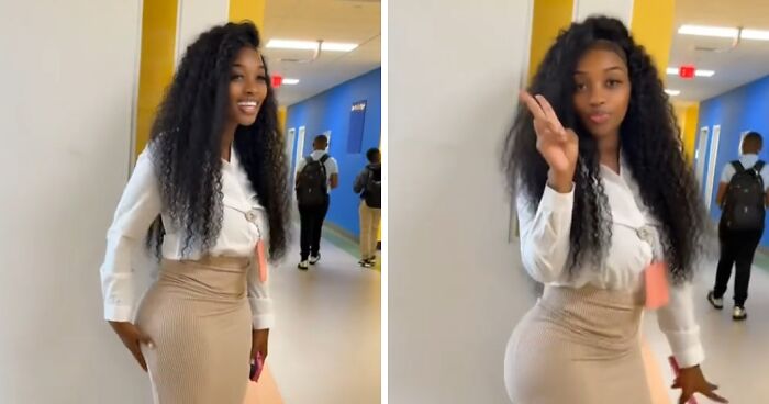 Teacher Sparks Viral Debate After “Showing Off Too Many Curves” For Back-To-School