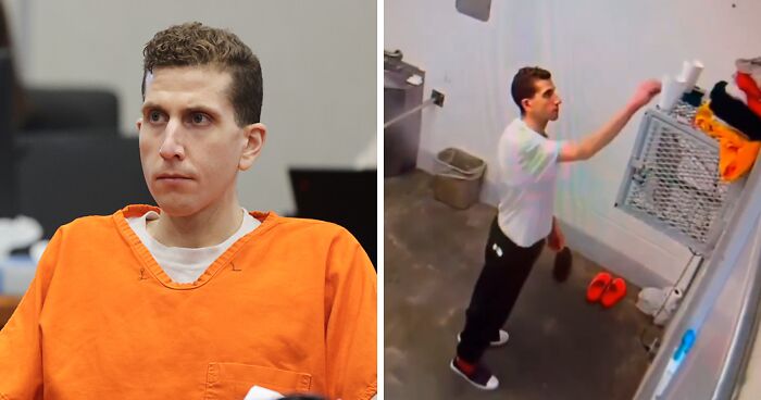 Chilling Footage From Jail Shows Bryan Kohberger With Red Hands As Inmates Torment Him