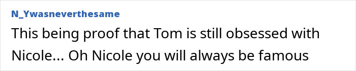Screenshot of a social media comment referencing Nicole Kidman, related to Ana de Armas' post mocking Nicole's looks. Screenshot of a social media comment referencing Nicole Kidman, related to Ana de Armas' post mocking Nicole's looks.