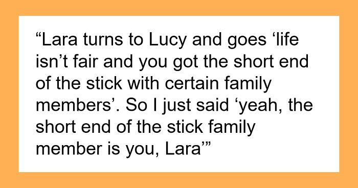 Woman Tells Her Dad’s ‘Affair Baby’ The Real Reason Why Her Grandparents Don’t See Her
