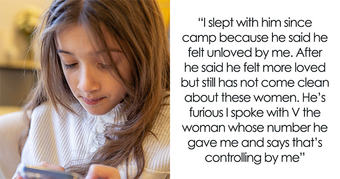 11YO Finds All Of Dad’s Dirty Texts To Other Women, He Starts Threatening To Kick Her Out