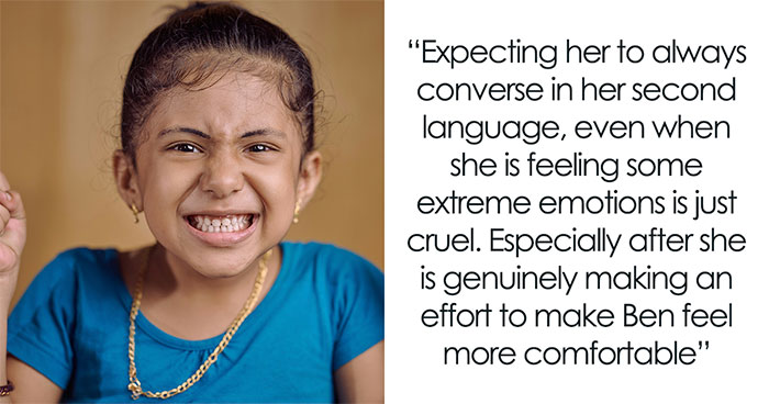 Mom Can’t Believe Her Ears When Hubby Tells Her To Punish Daughter For Speaking Native Language