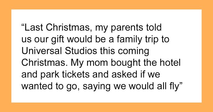 Parents Announce Taking Kids On Christmas Family Trip, Then Drop Bombshell On Them