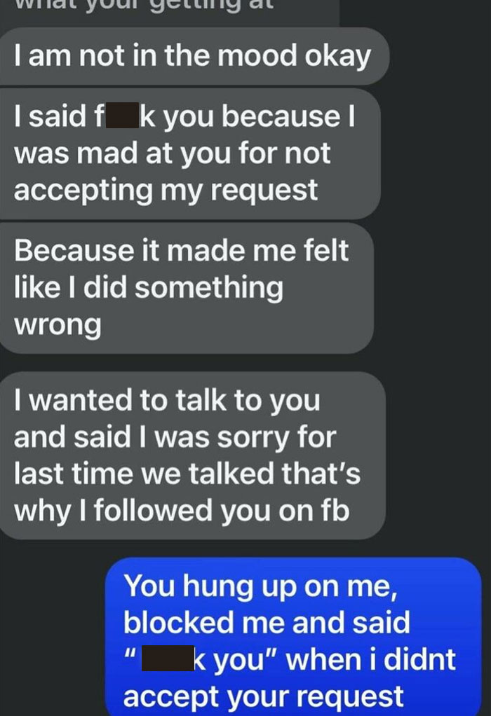 Screenshot of a toxic conversation highlighting how nice girls can be as toxic as nice guys in messages.