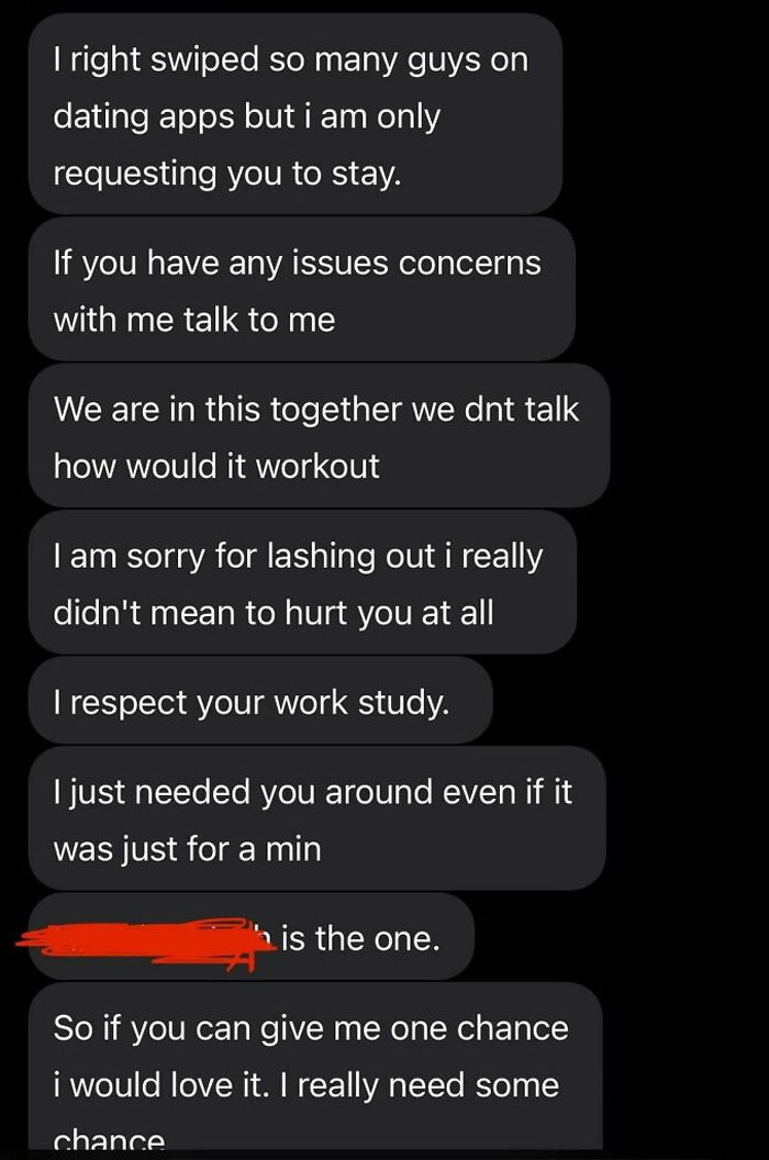 Text messages showing toxic behavior from a nice girl, illustrating toxicity in relationships with nice girls.