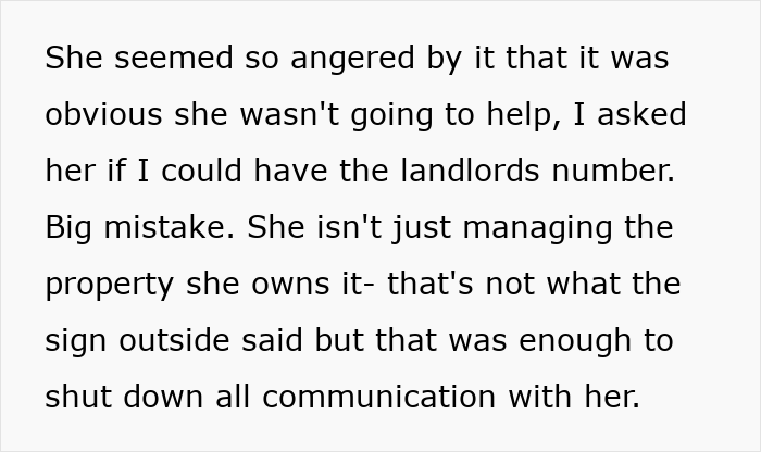 Text about neighbors fighting over driveway and a woman taking what belongs to her after a property dispute and communication breakdown.