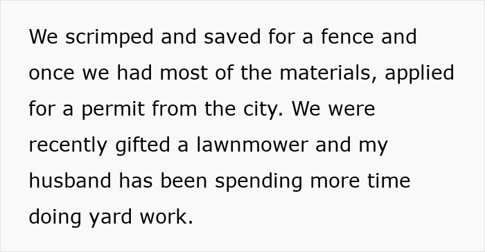 Text about neighbors fighting over driveway and woman reclaiming what belongs to her, highlighting dispute and property conflict.