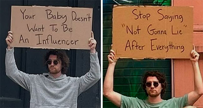 The “Dude With The Sign” Has Even More Things To Say And Here Are 50 Of The Newest Pics