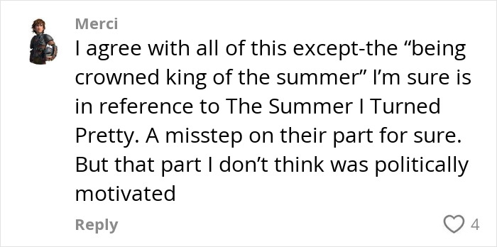 Comment discussing an ad sparking woke outrage for celebrating genetics in an online social media thread. Comment discussing an ad sparking woke outrage for celebrating genetics in an online social media thread.