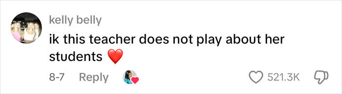 Comment praising a teacher’s dedication to students in a viral post about a private parts song for first grade kids. Comment praising a teacher’s dedication to students in a viral post about a private parts song for first grade kids.