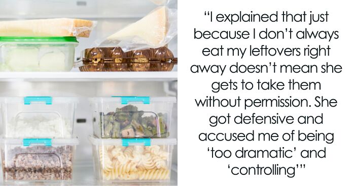 Lady Upset After Friend Eats Her Labeled Pasta, Chooses To Buy Mini Fridge Instead Of Arguing