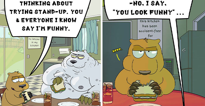This Artist’s Hilarious Animal Comics Tackle Real-Life Struggles (32 New Pics)