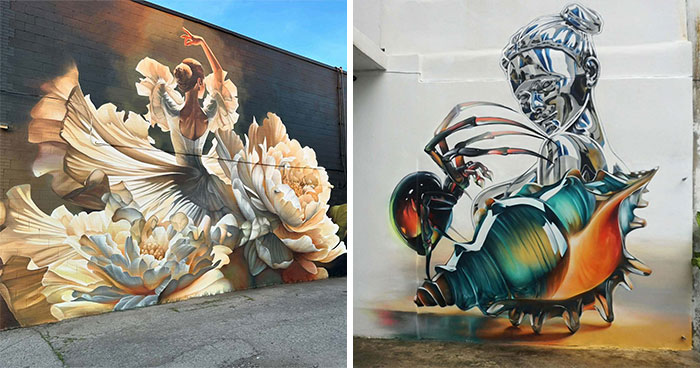 40 Powerful Murals By Alexander “Vizsla” Bacon That Merge Graffiti Culture With Fine Art