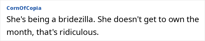 Bride-To-Be Doesn&rsquo;t Get Why It Matters If She Gets Married The Same Month As Her Best Friend