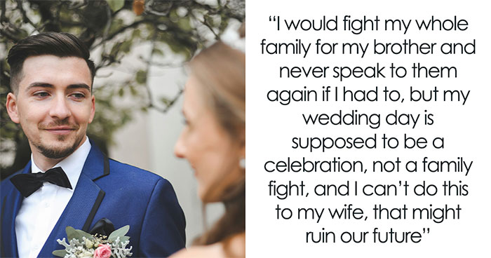 Guy Tormented With Remorse: “AITA For Asking My Brother Not To Bring His Boyfriend To My Wedding?”
