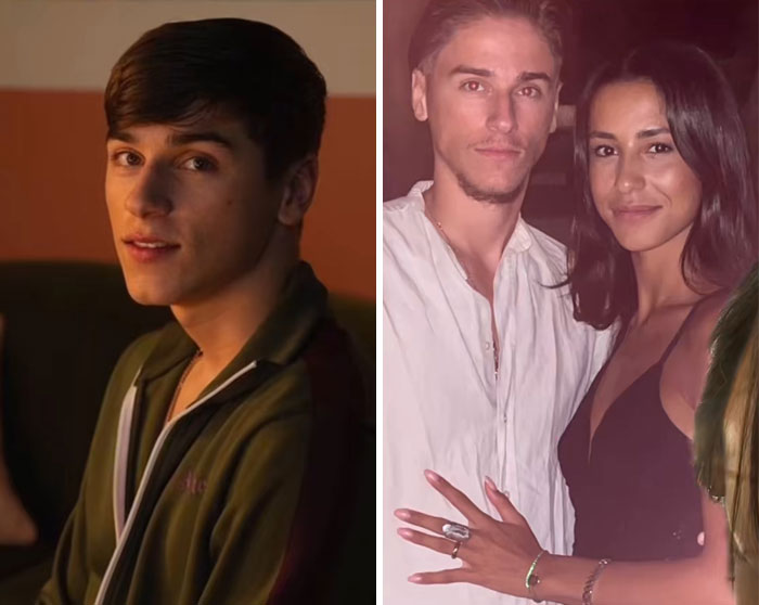 Side-by-side photos highlighting the girlfriend glow-up effect with before and after images of a young woman.