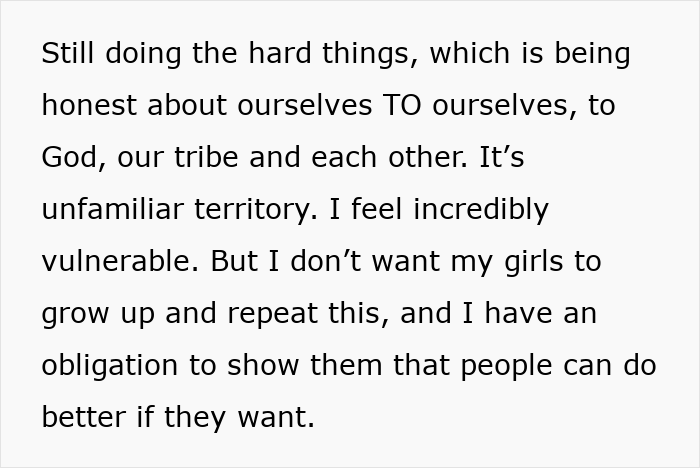 Text about vulnerability and growth in marriage reflecting on a husband’s birthday surprise leading to therapy after 19 years. - 46