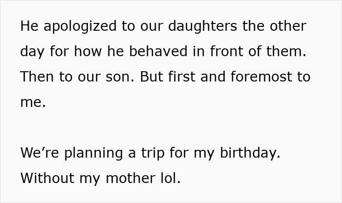Text excerpt about a husband’s birthday surprise causing marriage issues after 19 years, leading to therapy. - 47
