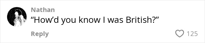 Comment saying How’d you know I was British with a profile picture of a person with long hair, reacting to Ibiza Final Boss viral haircut meme. Comment saying How’d you know I was British with a profile picture of a person with long hair, reacting to Ibiza Final Boss viral haircut meme.