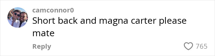 Comment on social media showing user camconnor0 mentioning a haircut style, related to Ibiza Final Boss viral meme. Comment on social media showing user camconnor0 mentioning a haircut style, related to Ibiza Final Boss viral meme.