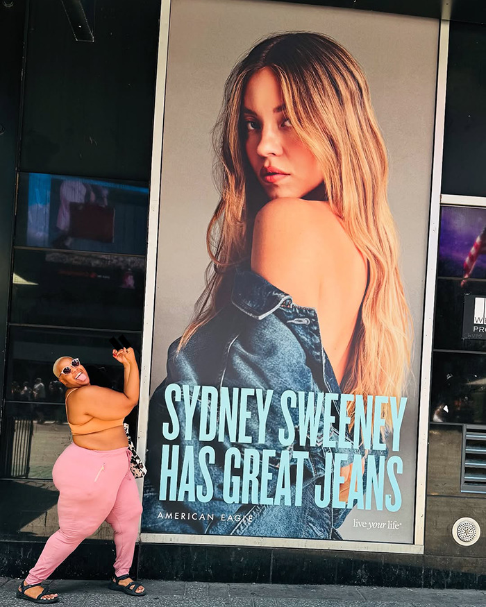 Influencer Slammed For Flipping Off Sydney Sweeney Ad, Making "Racist" Commentary In Viral Post
