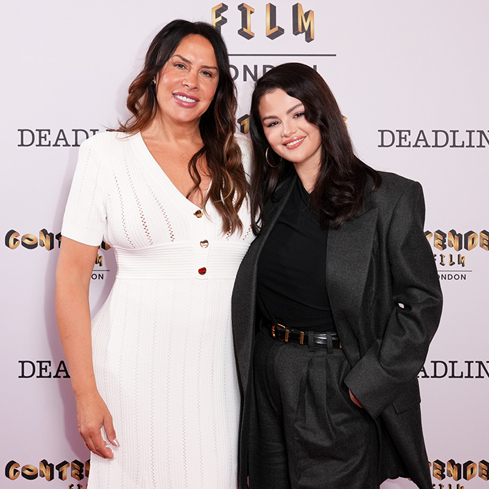 Two women posing at a Deadline event, highlighting celeb moments of publicly calling out fellow A-listers on social media.