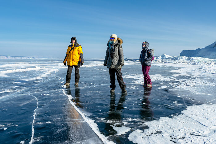 Proof That You Can Walk On Water – If It’s –35°c
