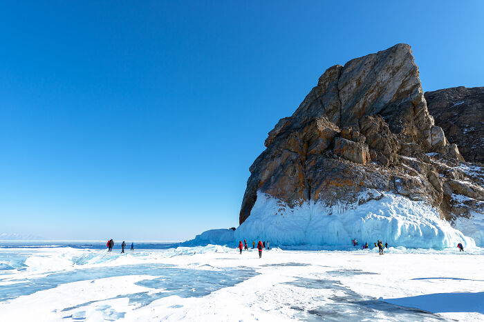 Where Earth Stands Still – Frozen Cliffs Of Baikal