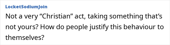 Comment asking how people justify squatting and renovating an abandoned million-dollar house seen as an unethical act.