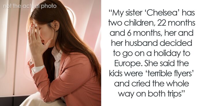Mom Takes Kids On A 9-Hour Flight, Complains Nobody Helped, Gets A Reality Check From A Sibling