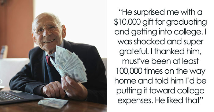 Teen Shocked By $10K Graduation Gift From Rich Grandpa, Mom Wants Golden Child Sis To Have It