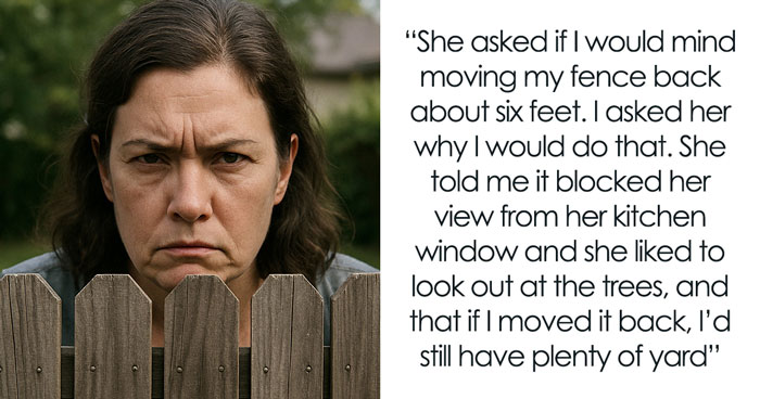 “I Laughed”: New Homeowner Puts Up Fence, Entitled Neighbor Gets Nasty As It Takes Away Her View