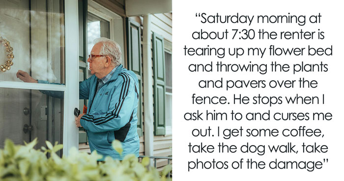 Neighbor Sees Red After Woman Removes His Ladder From Her Yard For The Umpteenth Time