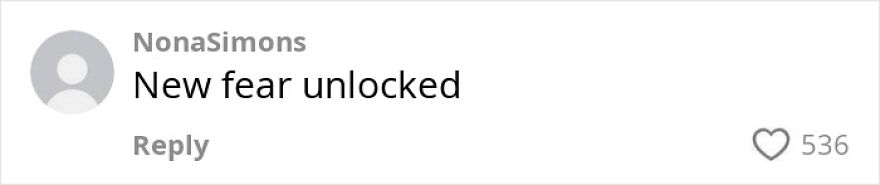 Comment by user NonaSimons saying New fear unlocked, with 536 likes, relating to neurologist warnings about post-exercise habits triggering strokes and dementia.