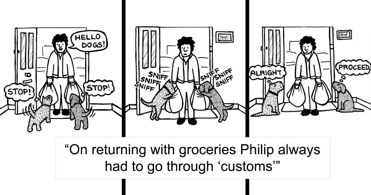 24 Funny Dog Cartoons That Perfectly Capture Life With Dogs | Bored Panda