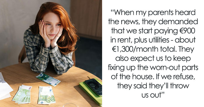 Parents Demand Daughter And BF Pay Rent Instead Of Golden Child Son, Couple Decides To Leave