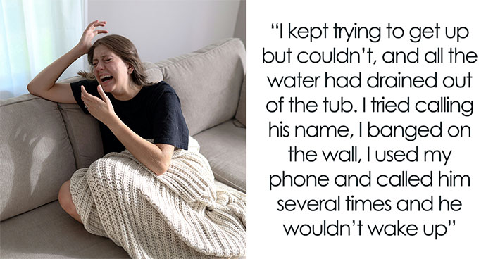 Woman Nine Months Pregnant Falls In Bathtub, Partner Upset He Must Assist Her After Nearly An Hour