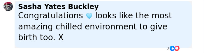 Comment congratulating and praising a chilled environment for birth shared by Calvin Harris about placenta encapsulation process. - 20