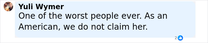 Facebook comment by Yuli Wymer criticizing a public figure, related to Ellen DeGeneres bullying controversy claims. Facebook comment by Yuli Wymer criticizing a public figure, related to Ellen DeGeneres bullying controversy claims.