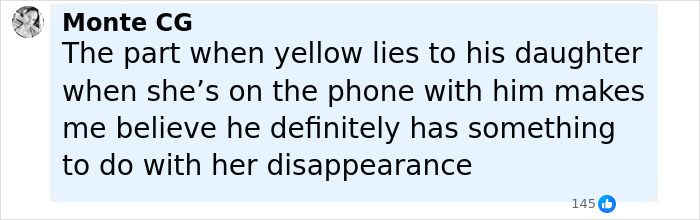 Comment by Monte CG discussing a suspicious detail related to the Amy Bradley cruise ship mystery. Comment by Monte CG discussing a suspicious detail related to the Amy Bradley cruise ship mystery.
