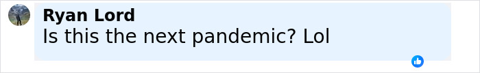 Conversation screenshot with Ryan Lord asking if this is the next pandemic, expressing concern over mutant deer with flesh bubbles.