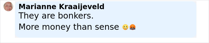Comment by Marianne Kraaijeveld expressing disbelief about a situation involving future King Prince George and a superyacht crew. Comment by Marianne Kraaijeveld expressing disbelief about a situation involving future King Prince George and a superyacht crew.